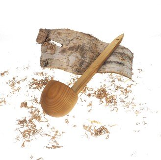 Big Wood Ladle, Soup Ladle, Cherry Wood, 16 Inch, Handmade, Personalized