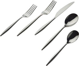 Milano Mirror 20 Piece Flatware Set, Service for 4