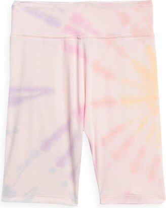 Girl's Cotton Candy Sky Bike Shorts