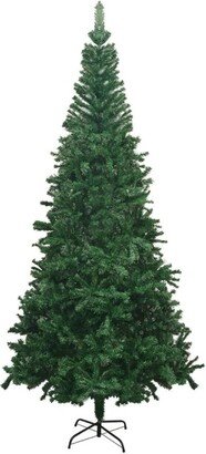 IGEMAN 94.5 Artificial Christmas Tree, Natural Beauty and Grace Holiday Decor, Made of High-Quality PVC, Christmas Decorations