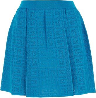 Logo Jacquard Mini Skirt