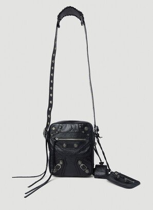 Le Cagole Mini Crossbody Bag - Man Crossbody Bags Black One Size