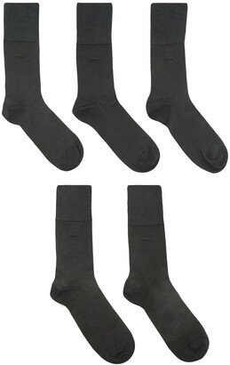 Five-Pack Logo Ankle Sock Set