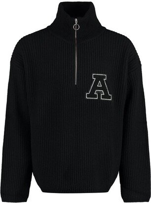 Team Half-Zip Knitted Jumper