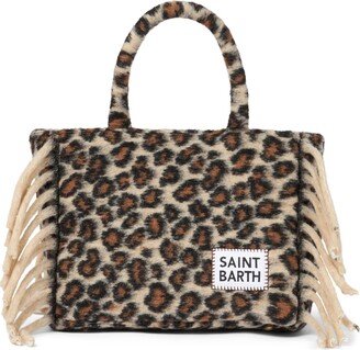 Colette Blanket Handbag With Animalier Print