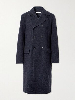 Double-Breasted Wool Coat-DJ