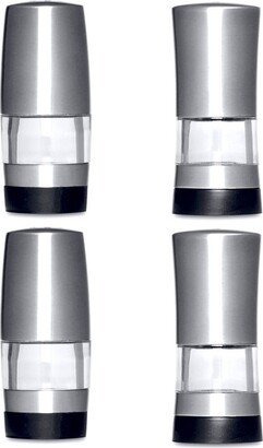 Geminis 2.5 18/10 SS Mini Salt & Pepper Dispensers, 2 pair