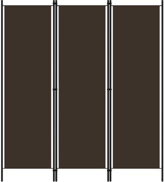 3-Panel Room Divider Brown 59.1x70.9-AA