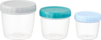 The Plastic Food Container Assorted Set of 3