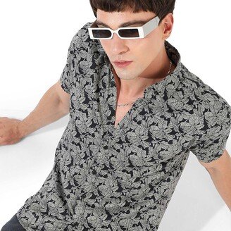 Campus Sutra Men's Printed Casual Shirt