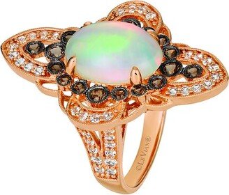 14K Strawberry Gold 4.50 Ct. Tw. Gemstone Ring