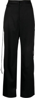 Articulated tuxedo trousers
