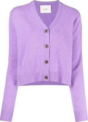 Buttoned Cashmere Cardigan