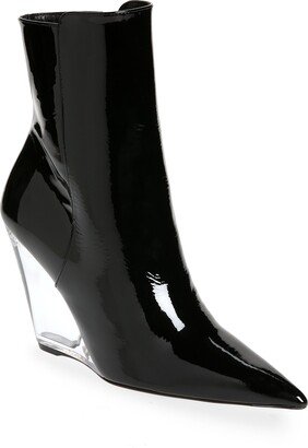 Lucite 100 Wedge Bootie-AA