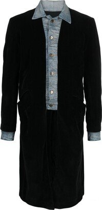 Layered Cotton Coat