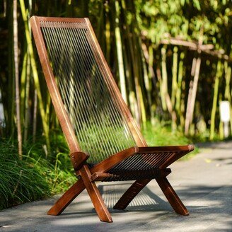 Nestfair Folding Roping Wood Chair