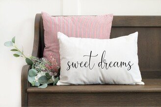 Sweet Dreams Pillow, Pillow Cover, Baby Room Custom Personalized Housewarming Gift, Home Decor