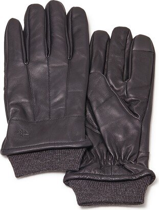 Leather Men's Touch Screen Gloves