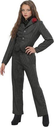 HalloweenCostumes.com X Large Girl Business Costume for Girls, Black/Gray
