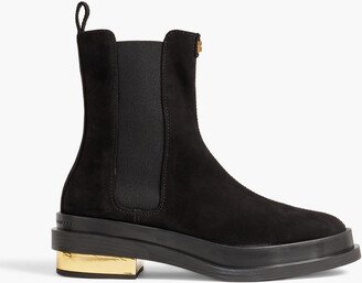 Karyn embellished suede Chelsea boots