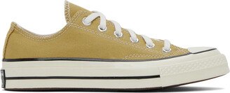 Tan Chuck 70 Low Top Sneakers