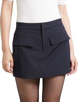 Modern Citizen Syd Pinstripe Tailored Skort