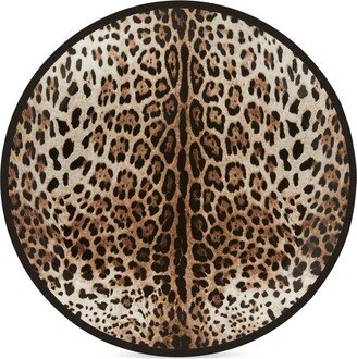 Leopard-Print Porcelain Platter