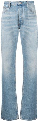 Stonewashed Boyfriend Fit Jeans