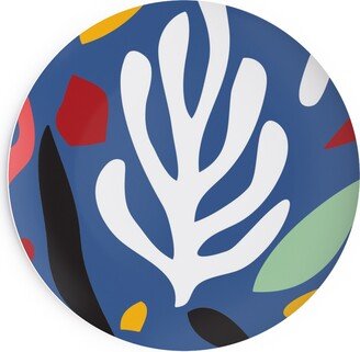 Salad Plates: Matisse Leaves - Bold Salad Plate, Multicolor