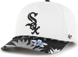 Men's White Chicago White Sox Dark Tropic Hitch Snapback Hat