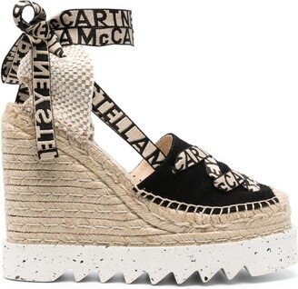 Gaia organic cotton wedge espadrilles-AA