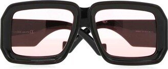 Square Frame Sunglasses-CX