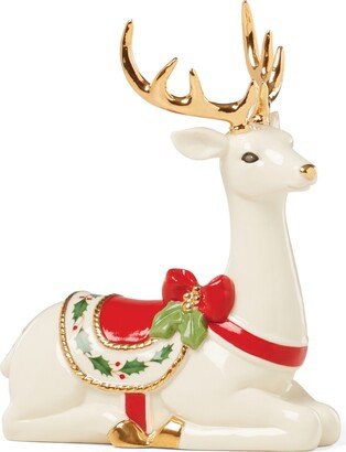 Laying Reindeer Figurine