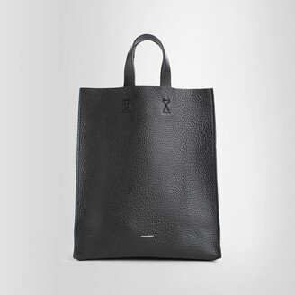 Man Black Tote Bags-AE