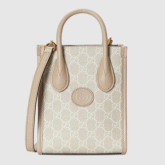 Mini tote bag with Interlocking G-AA