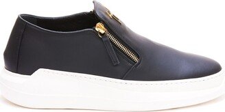 Conley Zip Detailed Slip-On Sneakers-AA