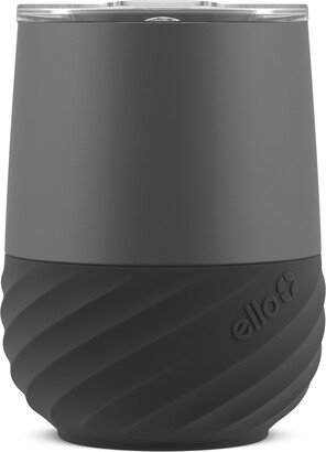 Ello Clink Stainless Steel 12-Oz. Stemless Wine Glass with Silicone Protection