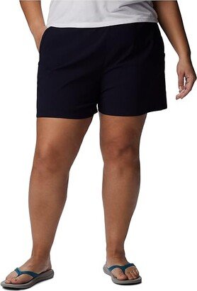 Plus Size Leslie Falls Shorts (Dark Nocturnal) Women's Clothing