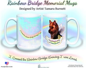 Pet Memorial Australian Terrier 15 Oz. White Coffee Mug