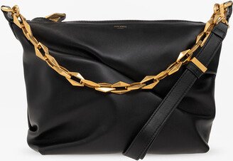 ‘Diamond’ Hobo Shoulder Bag - Black