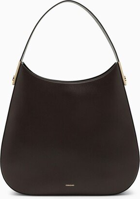 Dark brown Hobo bag