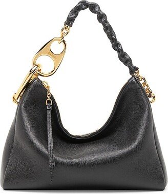 Large Carine Leather Hobo Bag