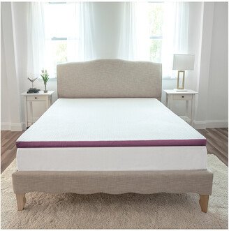 2In Advanced Cool Transcend Memory Foam Bed Topper