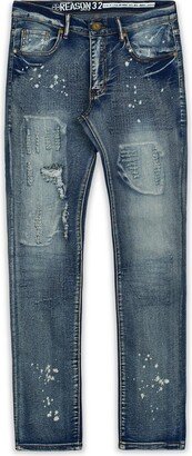 Men's Big and Tall Stitchworks Skinny Denim Jeans