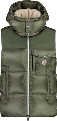 Logo Patch Padded Gilet-AJ