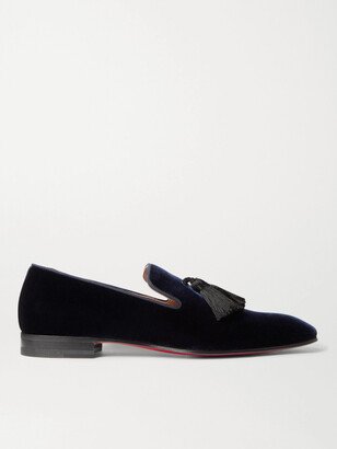 Officialito Velvet Tasselled Loafers