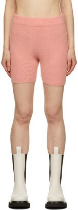 Pink Cashmere Bike Shorts