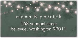 Address Labels: Winsome Wanderlust Address Label, Green, Address Label, Matte