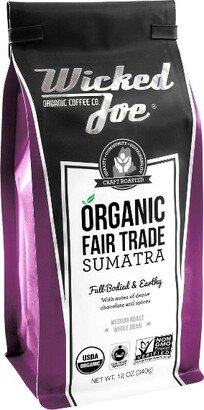 Wicked Joe Coffee Co. Sumatra Medium Roast Whole Bean Coffee - 12oz