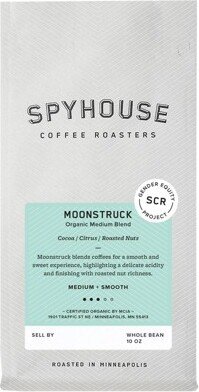 Spyhouse Coffee Roasters Moonstruck Organic Blend Medium Roast Coffee – 10oz